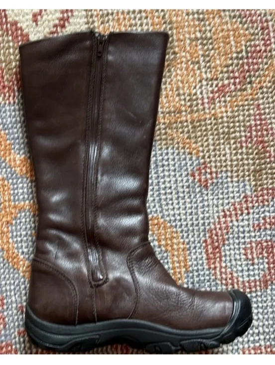 Keen Silverton Java Ladies Brown Boots Size 7 - Picture 5 of 12